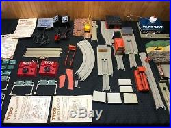 Ho Slot Tyco US1 Trucking Mixed Lot Track Fire Station Buildings Airport Signs