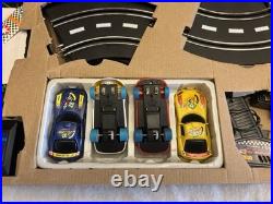 Hot Speed King 3000 Champions Battery Operated Track Racing Series Slot Car Set