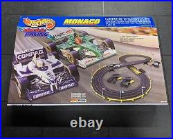 Hot Wheels MATTEL Electric Slot Track Racing MONACO Tyco 96786 SEALED NEW withcars