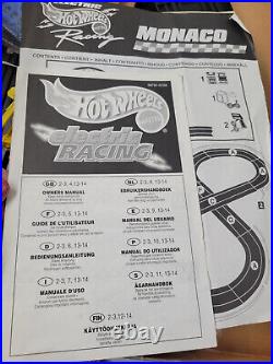 Hot Wheels MATTEL Electric Slot Track Racing MONACO tyco 96786 rare READ