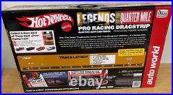 Hot Wheels Mattel Auto World Legends Quarter Mile Snake Mongoose Slot Cars Track