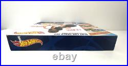 Hot Wheels Slot Car Track Set 15.4 Feet Scale Speed 450 Mph 2 Turbo Boosters New