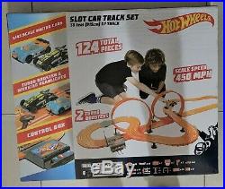 Hot Wheels Slot Car Track Set Big Electric Challenge Level 5+ Toy Play Boys Girl
