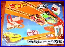 Hot Wheels Zero Gravity Slot Cars Track Set. (u1)