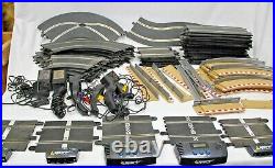 Huge Lot Of Hornby Scalextric Sport 1/32 Slot Car Track & Accessories