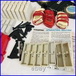 Huge Lot Tyco HO Slot Car 94 Tracks, 76 Raisers/supports, Guardrails + Untested