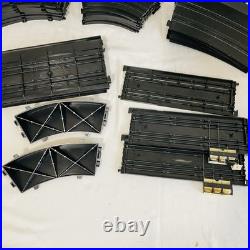 Huge Lot Tyco HO Slot Car 94 Tracks, 76 Raisers/supports, Guardrails + Untested