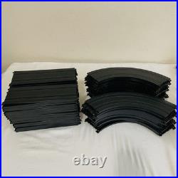 Huge Lot Tyco HO Slot Car 94 Tracks, 76 Raisers/supports, Guardrails + Untested