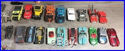 Huge Lot of Various Vintage Slot Cars, Chassiss, Tracks, Parts, Accessories, Etc