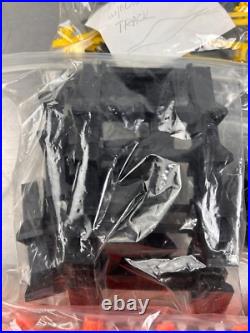 Huge Tyco Slot Car Track Pieces Several Sets HO Scale Loops Curves Straight Lot