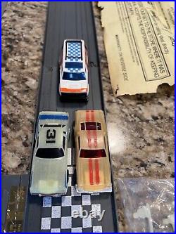 Ideal TCR Slotless Track Lighted Blazers Special Van Jam Car