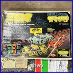 Ideal TCR Super Jam Can Am Race Set 1979 Slotless Track Complete In Box Vintage