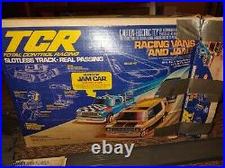 Ideal Toy Corp TCR Jam Van Special Slotless Track Racing Original Box