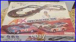 Incomplete VTG Aurora AFX Firecracker 400 Slot Car Racing Track