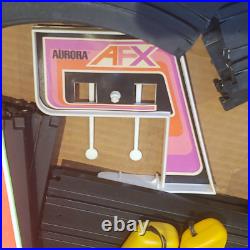 Incomplete VTG Aurora AFX Firecracker 400 Slot Car Racing Track