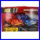 Irwin SCX Indianapolis Formula 1 Slot Car Racing Track NASCAR Complete D6