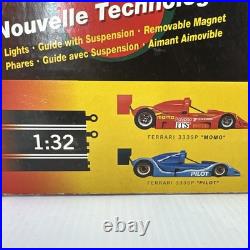 Irwin SCX Indianapolis Formula 1 Slot Car Racing Track NASCAR Complete D6