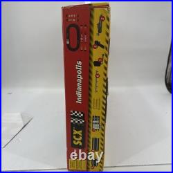 Irwin SCX Indianapolis Formula 1 Slot Car Racing Track NASCAR Complete D6