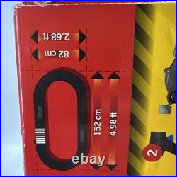 Irwin SCX Indianapolis Formula 1 Slot Car Racing Track NASCAR Complete D6