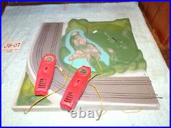 JAMES BOND 007 GILBERT slot car set Controller Track Section (Parts Or Repair)