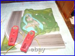 JAMES BOND 007 GILBERT slot car set Controller Track Section (Parts Or Repair)