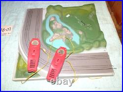 JAMES BOND 007 GILBERT slot car set Controller Track Section (Parts Or Repair)