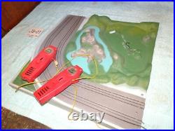 JAMES BOND 007 GILBERT slot car set Controller Track Section (Parts Or Repair)