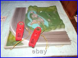 JAMES BOND 007 GILBERT slot car set Controller Track Section (Parts Or Repair)