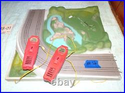 JAMES BOND 007 GILBERT slot car set Controller Track Section (Parts Or Repair)