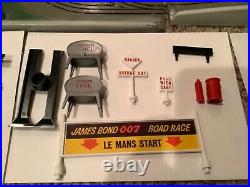 James Bond 007 Road Race Slot Car Track Set 1965 Original Sears Set