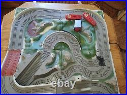 James Bond 007 Road Race Slot Car Track Set 1965 Original Sears Set AC Gilbert