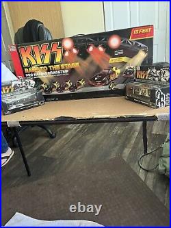 KISS PRO RACING DRAGSTRIP SLOT CAR TRACK plus 2 LTM EDITION KISS RIGS