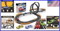 Kids' Slot Car Track with Hand Controllers