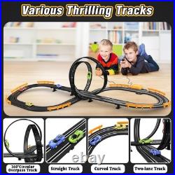 Kids' Slot Car Track with Hand Controllers