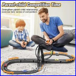 Kids' Slot Car Track with Hand Controllers