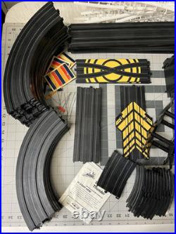 LIFE-LIKE Slot Car TRACK w Cars Power & Loop Tested Working 84+ Piece Big Lot HO LIFE-LIKE Slot Car TRACK w Cars Power & Loop Tested Working 84+ Piece Big Lot HO