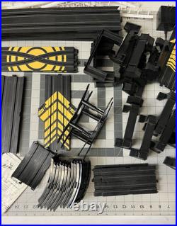 LIFE-LIKE Slot Car TRACK w Cars Power & Loop Tested Working 84+ Piece Big Lot HO