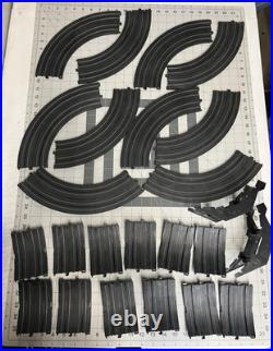 LIFE-LIKE Slot Car TRACK w Cars Power & Loop Tested Working 84+ Piece Big Lot HO
