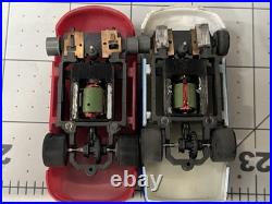 LIFE-LIKE Slot Car TRACK w Cars Power & Loop Tested Working 84+ Piece Big Lot HO