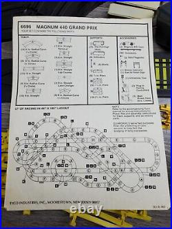Large HO Scale Slot Car Track Tyco Magnum Grand Prix Does Not Come With Cars