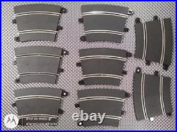 Large Lot Of Forty-seven Hornby/scalextric Sport Slot Car Track+ 132/124 Scale
