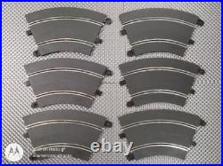 Large Lot Of Forty-seven Hornby/scalextric Sport Slot Car Track+ 132/124 Scale