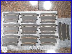 Large Lot Of Forty-seven Hornby/scalextric Sport Slot Car Track+ 132/124 Scale
