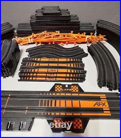 Large Lot Of Tomy Afx Ho Slot Car Track Set