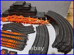 Large Lot Of Tomy Afx Ho Slot Car Track Set