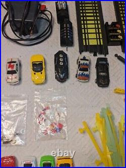 Large Lot of Vintage Tyco HO Slot Cars (5 Running), Tracks, & Parts (Plus Extras)