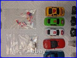 Large Lot of Vintage Tyco HO Slot Cars (5 Running), Tracks, & Parts (Plus Extras)