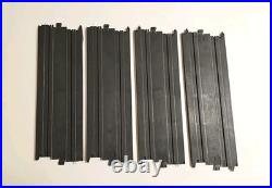 Large Tyco HO Slot Car Track Lot 35+ Pcs 15 Straights Hazard Crossing Squeeze