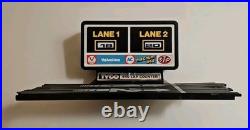 Large Tyco HO Slot Car Track Lot 35+ Pcs 15 Straights Hazard Crossing Squeeze