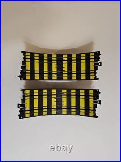 Large Tyco HO Slot Car Track Lot 35+ Pcs 15 Straights Hazard Crossing Squeeze